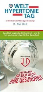 Diabetes News Welt Hypertonie Tag 2009