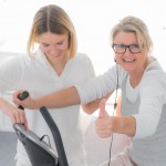 erfolgreich auf dem ergometer