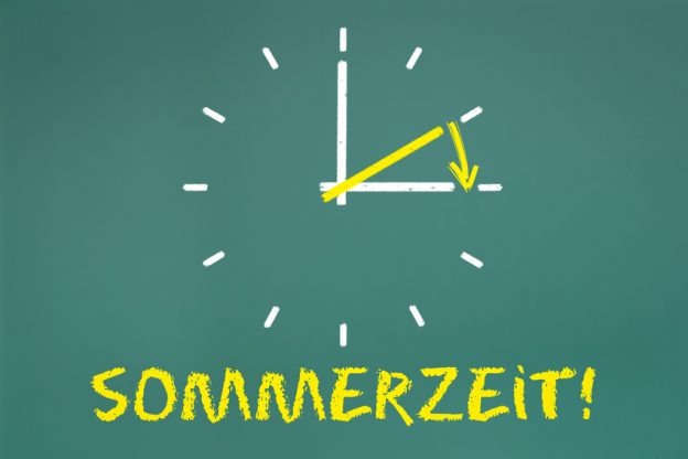 Uhr umstellen auf Sommerzeit