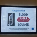 Aiszeichnugn für die Blood Sugar Lounge des Kirchheim-Verlages