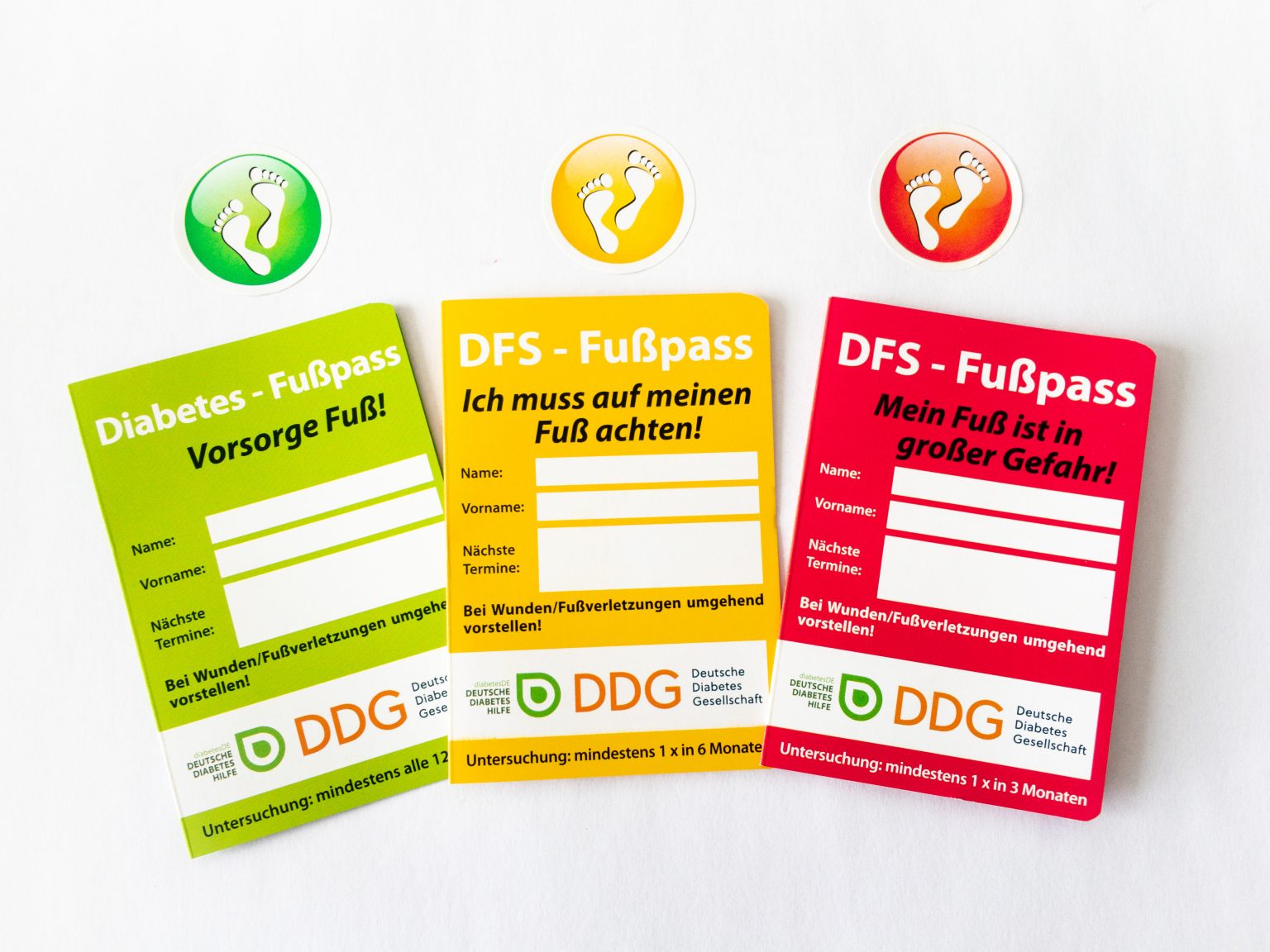 Neuer FußPass kostenfrei von der DDG diabetesnews diabetesnews